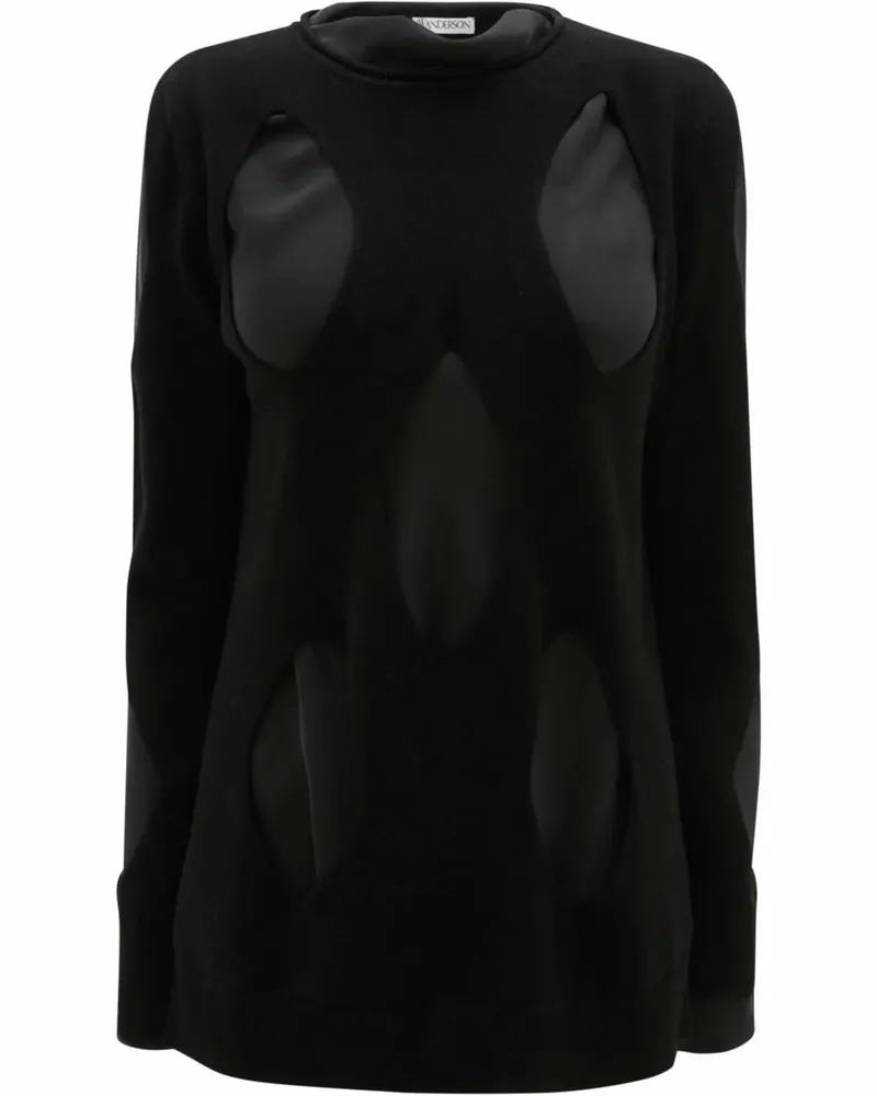 J.W.Anderson Pullover im Layering-Look - Schwarz Schwarz