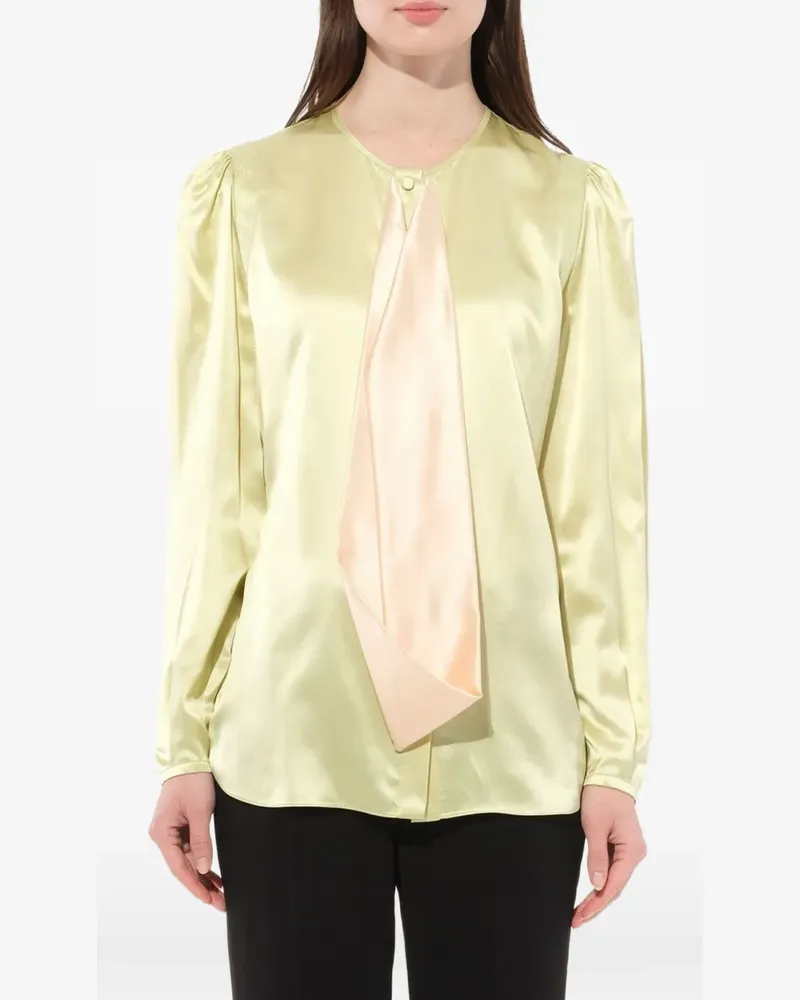 Givenchy Podium long-sleeve shirt - Grün Grün