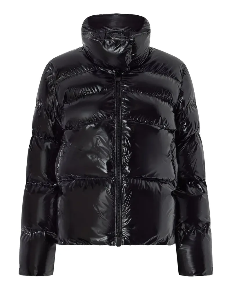 Pinko Gesteppte Jacke mit Glanzoptik - Schwarz Schwarz