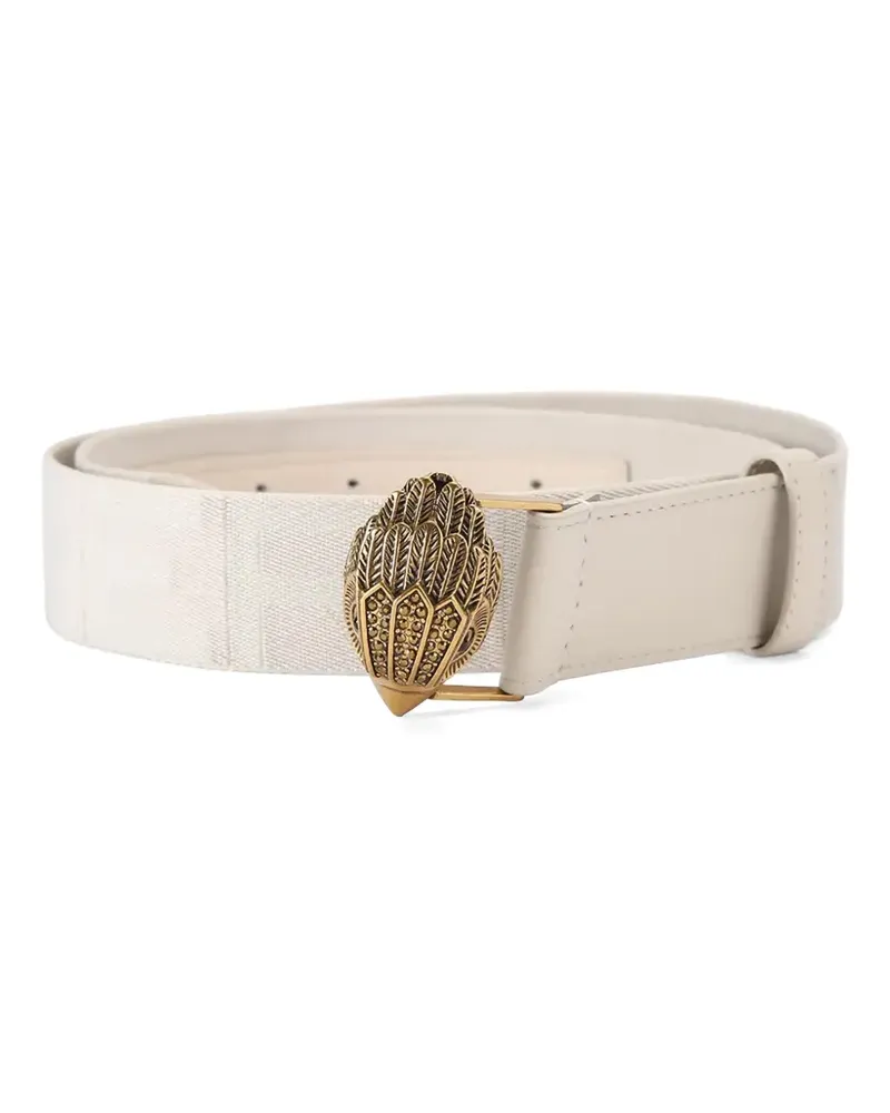 Kurt Geiger Eagle-buckle belt - Nude Nude