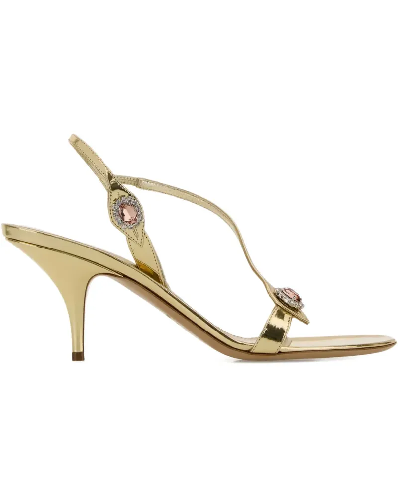 Ferragamo Sibilla leather sandals - Gold Gold