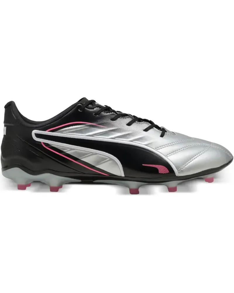 Puma King Pro FG/AG Football-Sneakers - Silber Silber