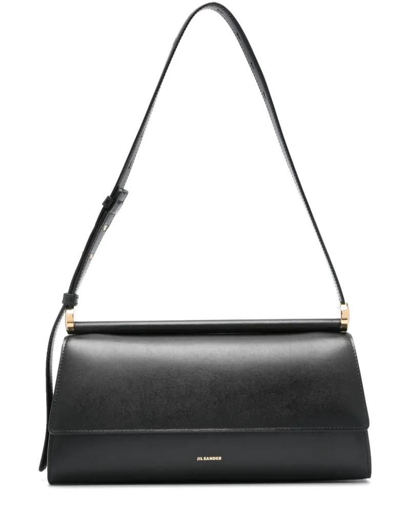 Jil Sander Ghost Schultertasche - Schwarz Schwarz