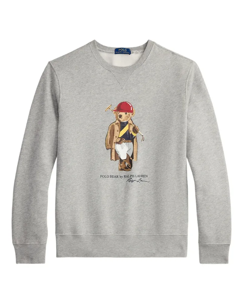 Ralph Lauren Sweatshirt mit Teddy-Print - Grau Grau