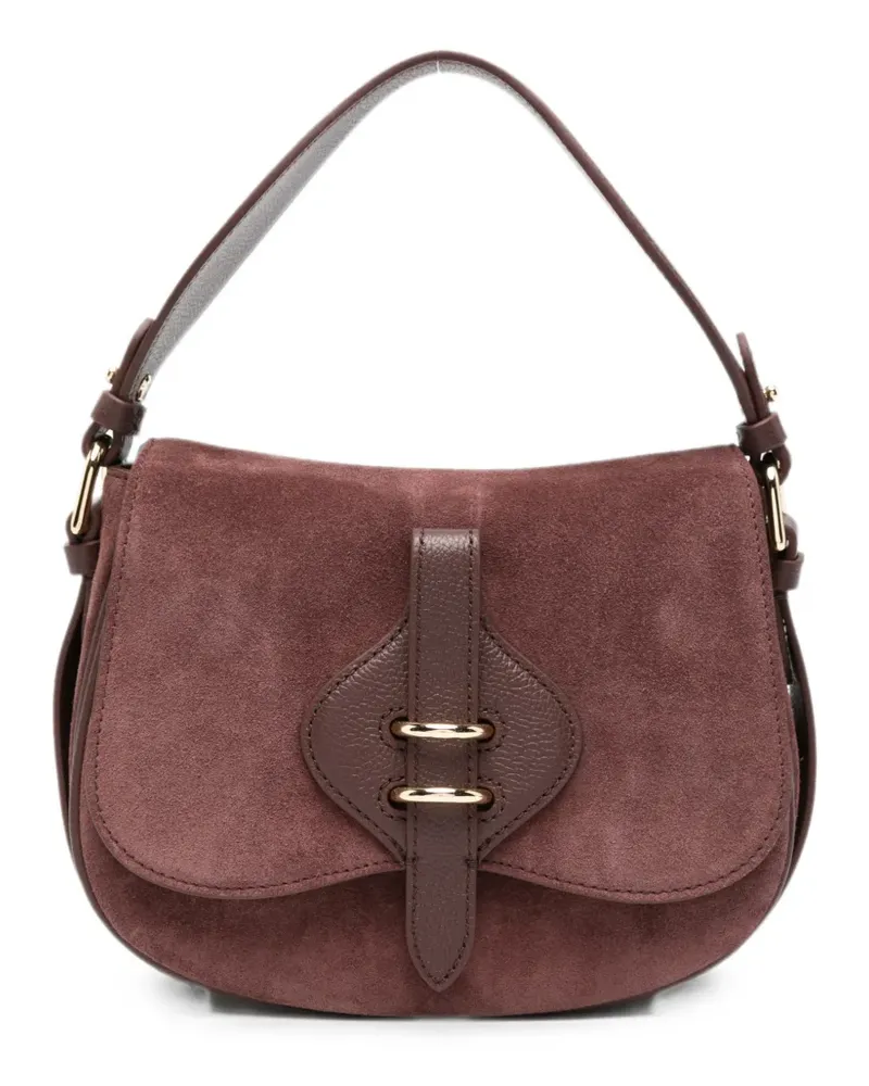 Coccinelle suede tote bag - Rot Rot
