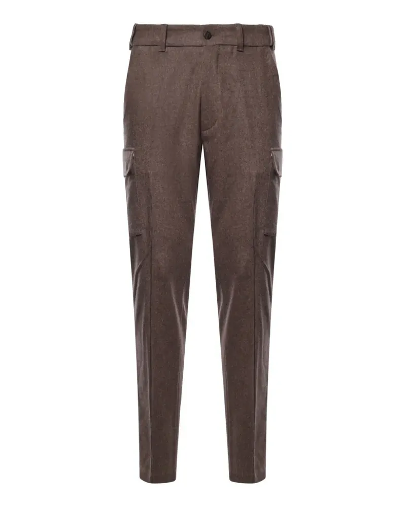 Eleventy Cargohose mit geradem Bein - Braun Braun