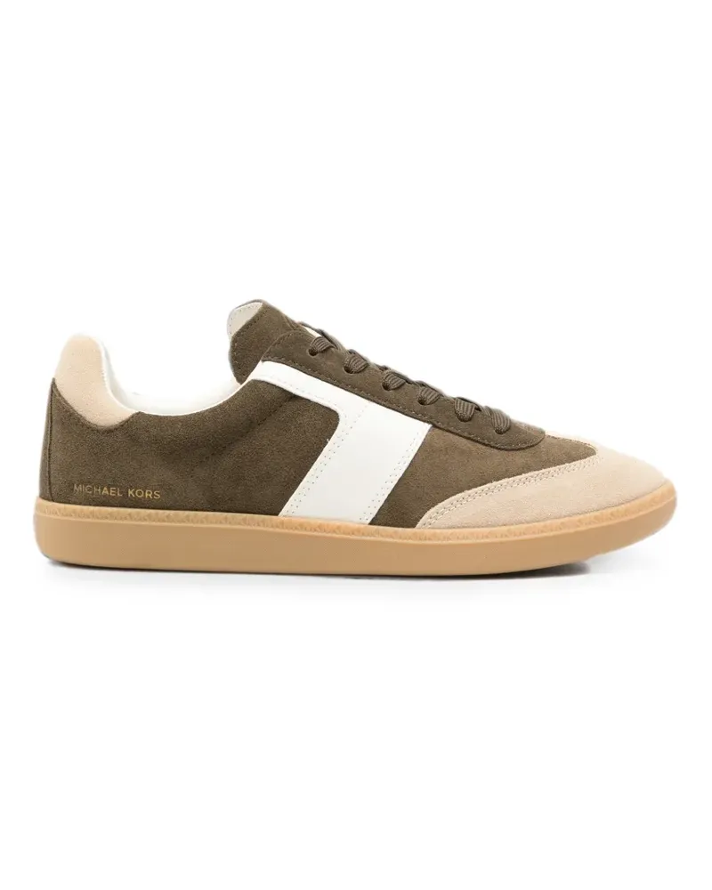 Michael Kors Jovie panelled lace-up sneakers - Grün Grün