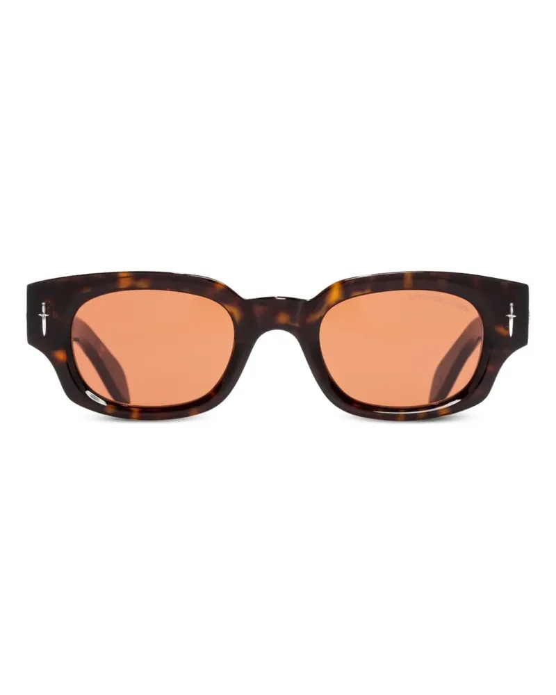 Cutler and Gross x The Great Frog Sonnenbrille mit rundem Gestell - Braun Braun