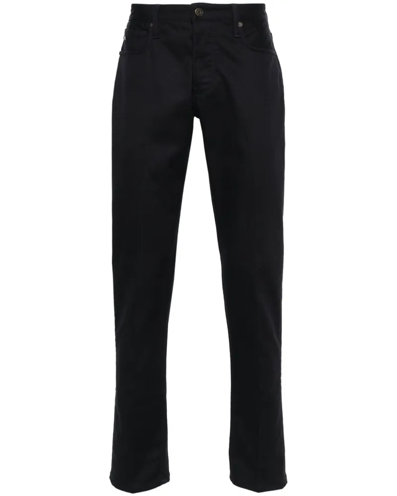 Emporio Armani Hose mit Tapered-Bein - Blau Blau