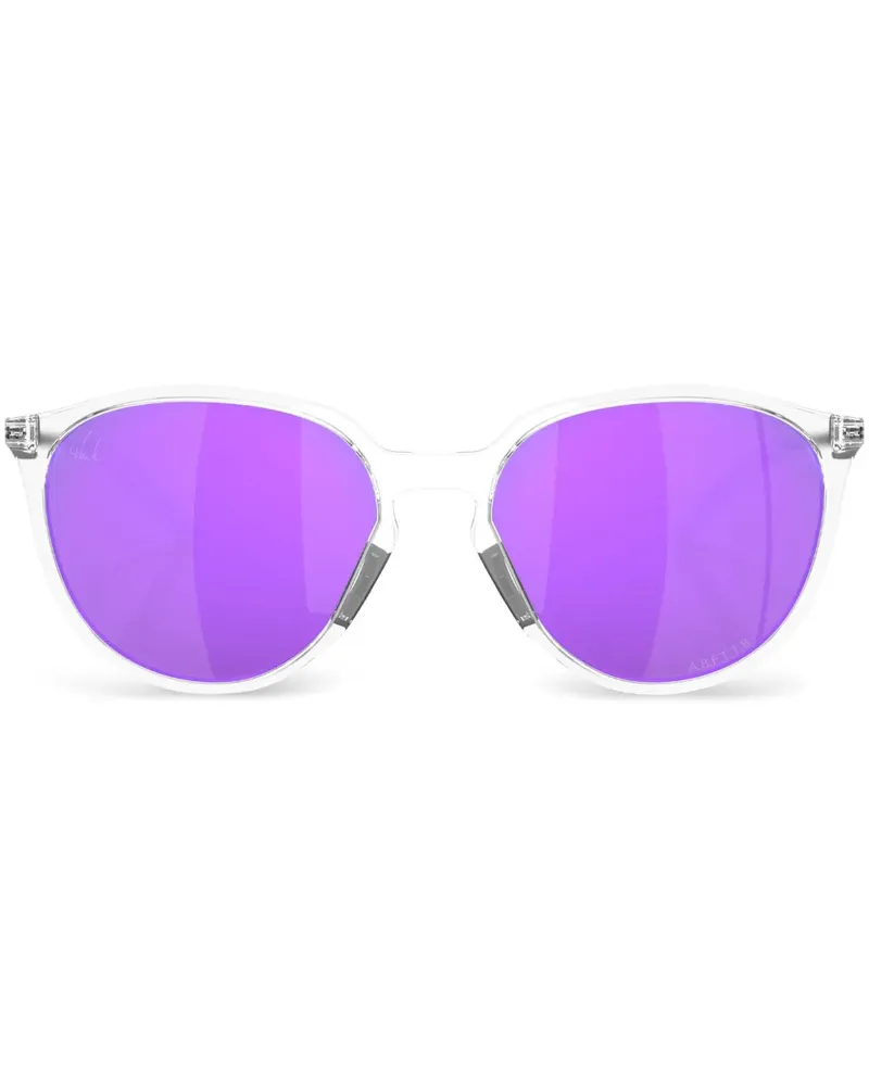 Oakley Sonnenbrille mit ovalem Gestell - Grau Grau
