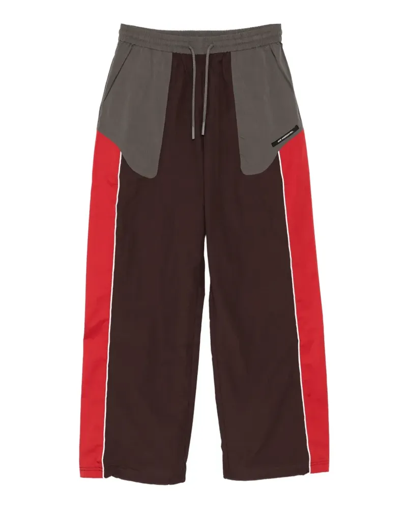 Andersson Bell Jogginghose in Colour-Block-Optik - Braun Braun