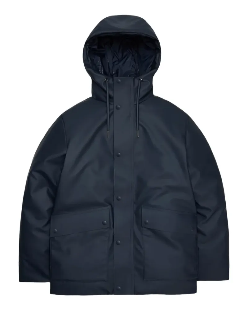 RAINS waterproof hooded jacket - Blau Blau