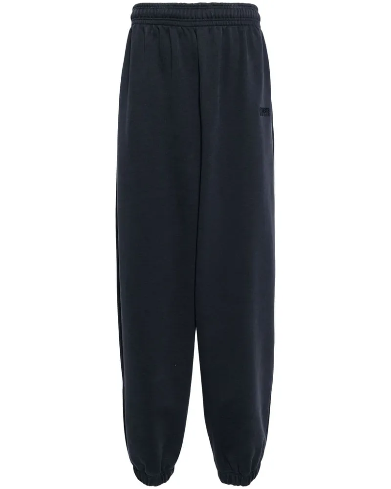 VETEMENTS Jogginghose mit Logo-Stickerei - Blau Blau