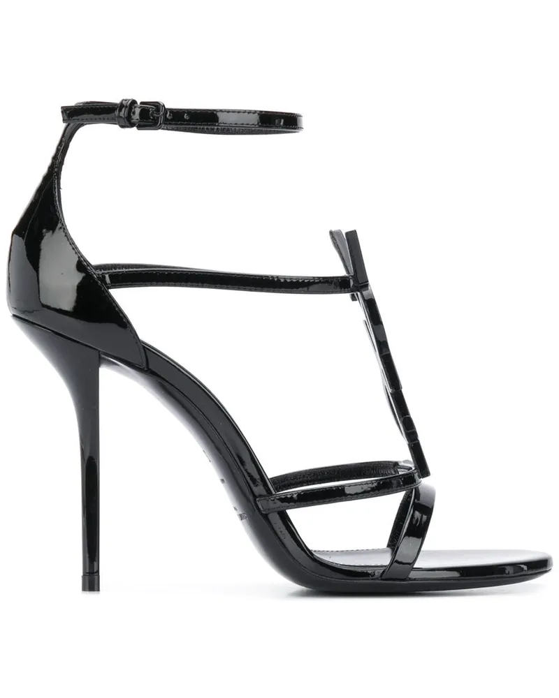 Saint Laurent Cassandra' Sandalen - Schwarz Schwarz