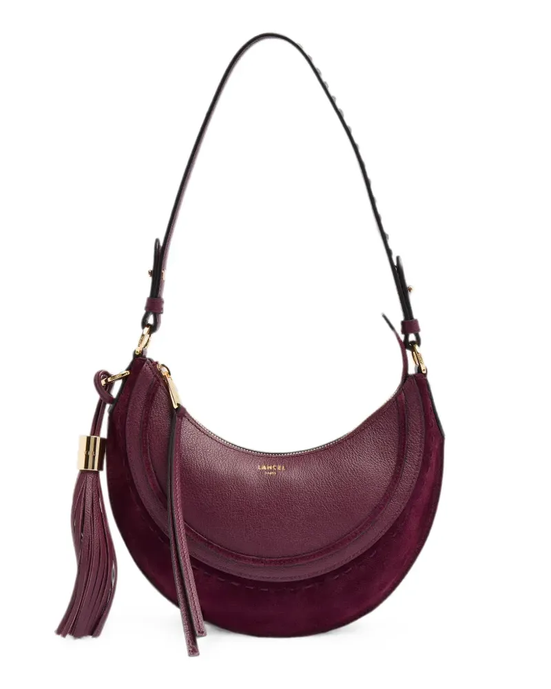 Lancel small Hoboheme tassel-detail leather shoulder bag - Violett Violett