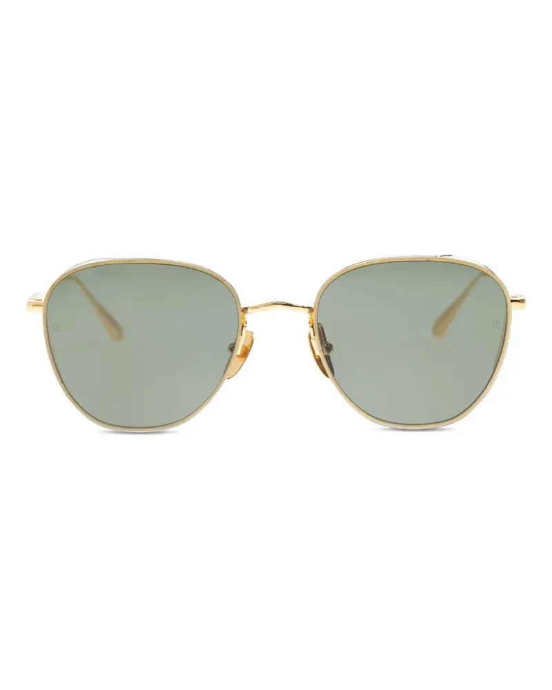 Linda Farrow Hardy Sonnenbrille - Gold Gold