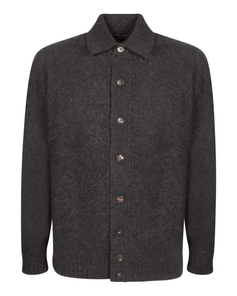 Dell'oglio Cardigan mit Knopfleiste - Grau Grau
