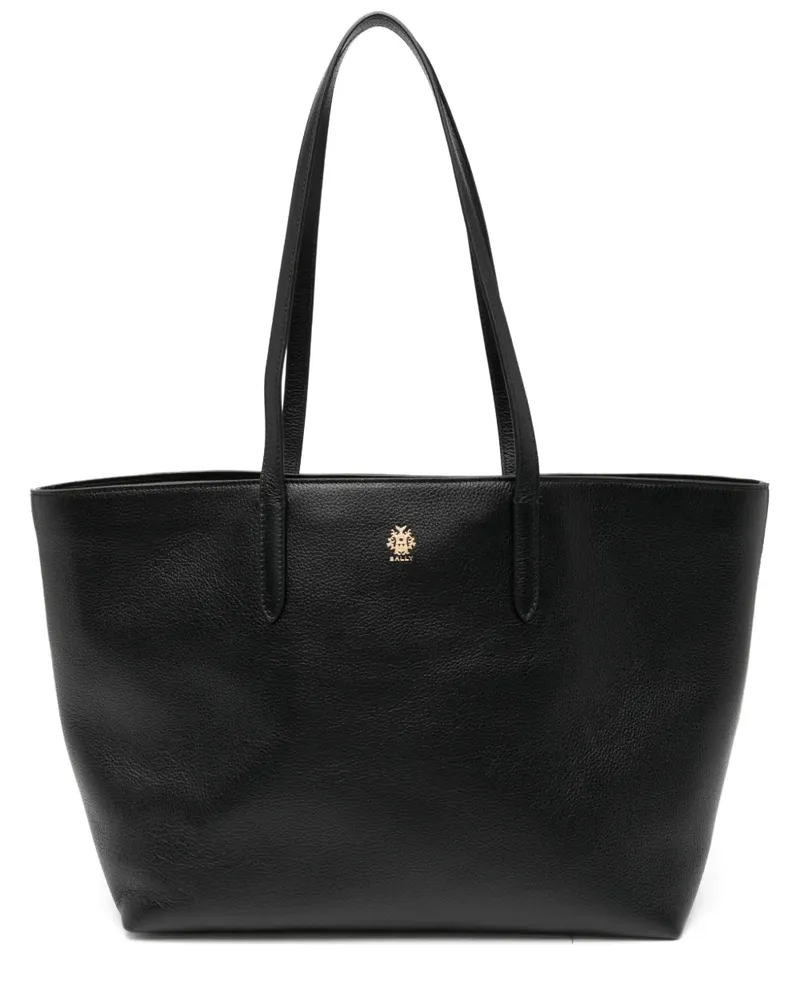 Bally Shopper mit Logo-Stempel - Schwarz Schwarz