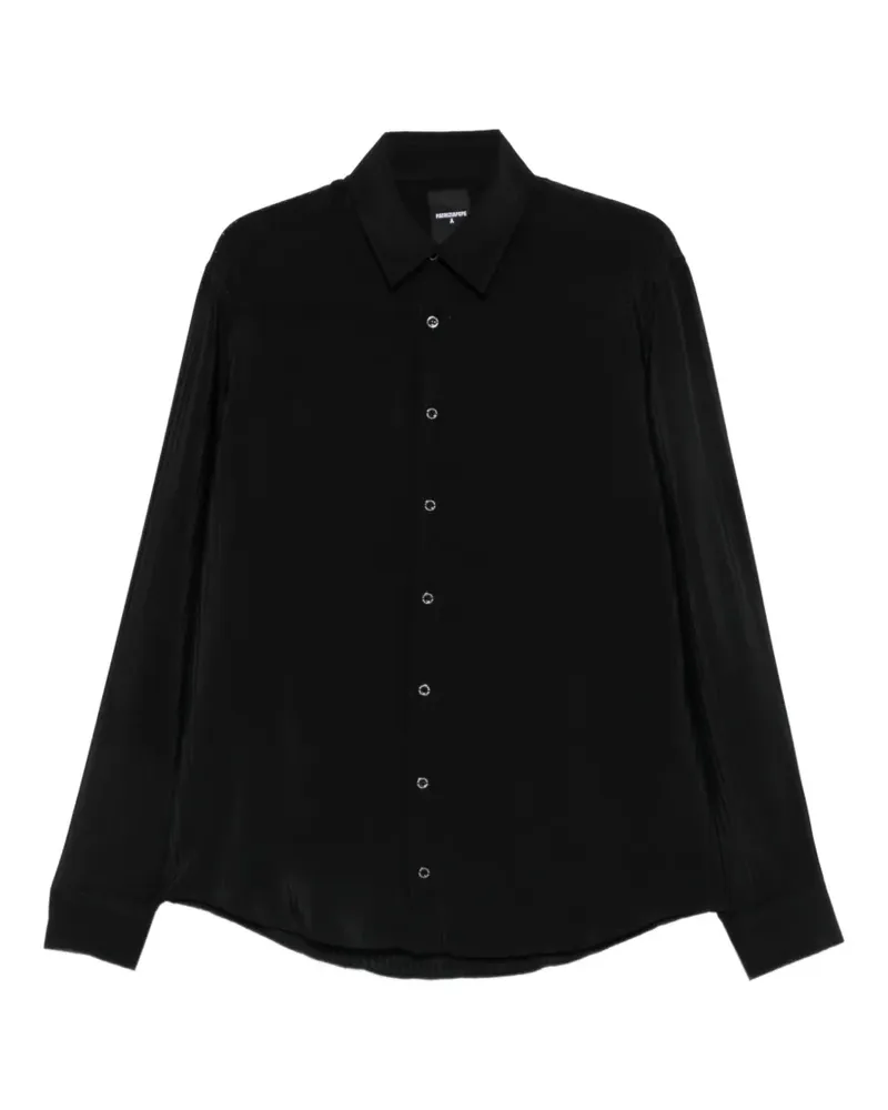 Patrizia Pepe tonal-stitch long-sleeve shirt - Schwarz Schwarz