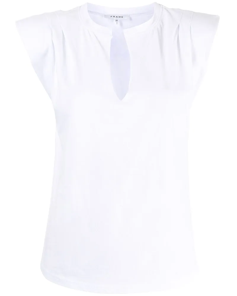 Frame Denim Klassisches T-Shirt - Weiß Weiß
