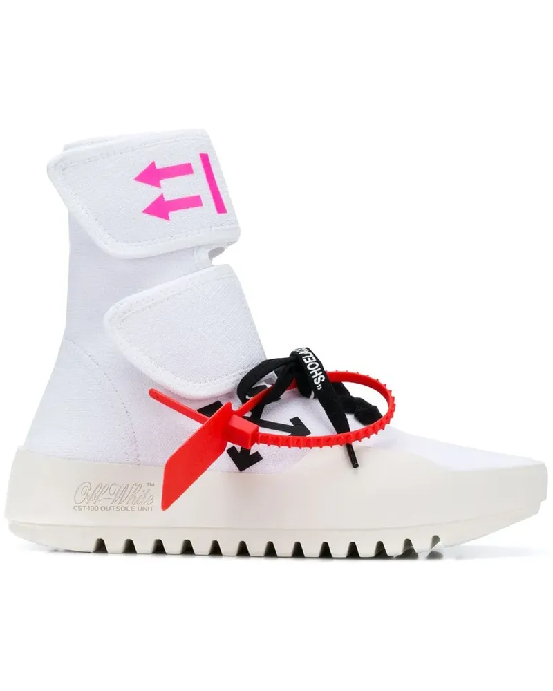 OFF-WHITE CST-001' Sneakers mit Klettverschluss - Weiß Weiß