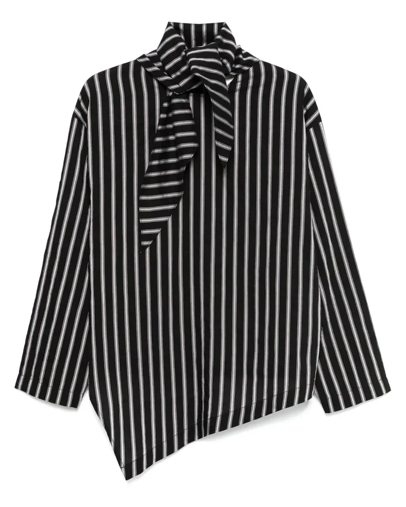 Studio Nicholson Bute Bluse - Schwarz Schwarz