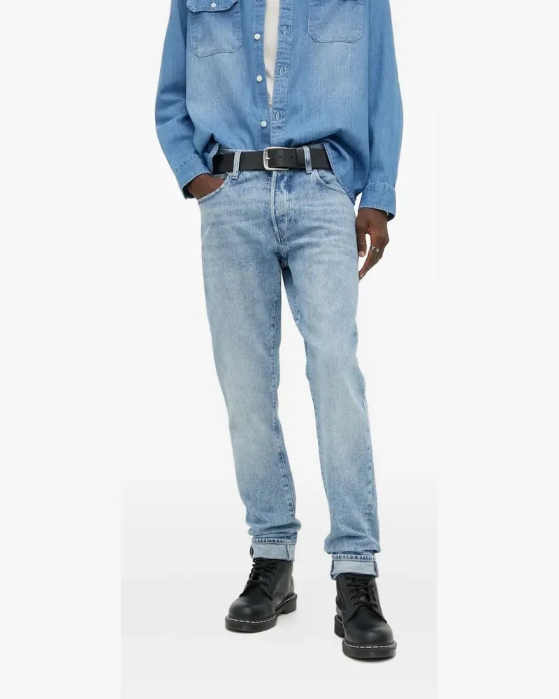 G-STAR RAW Jeans mit aufgesetzter Tasche - Blau Blau