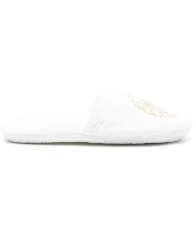 Versace Medusa Gala Slipper - Weiß Weiß