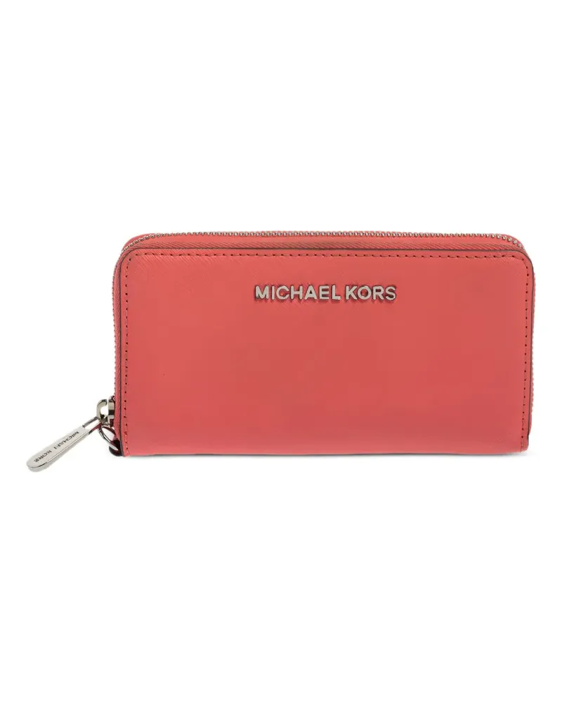 Michael Kors 2024 Jet Set Portemonnaie - Rosa Rosa