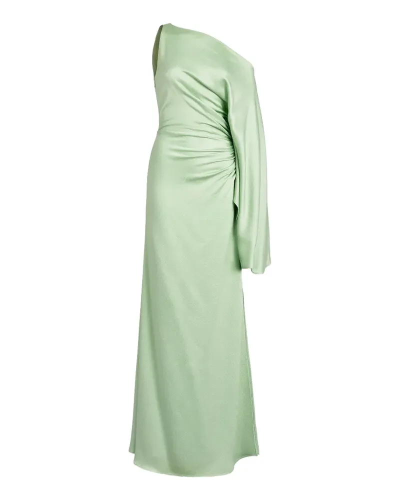 Silvia Tcherassi Kesia one-shoulder gown maxi dress - Grün Grün