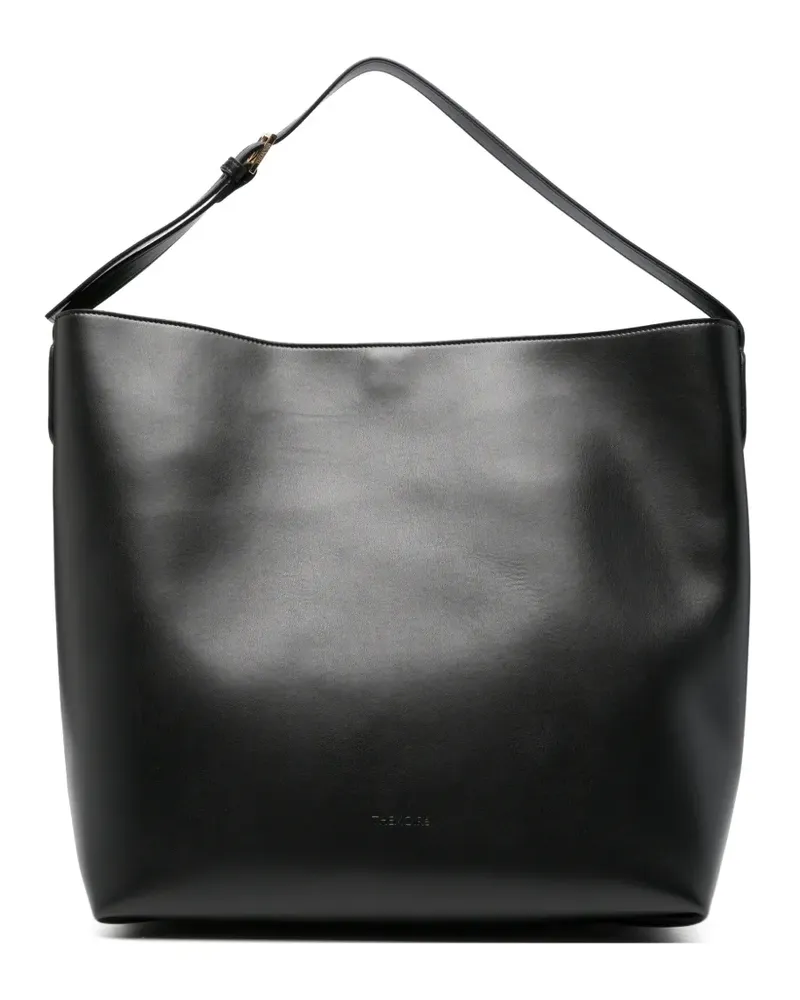 THEMOIRÈ Minimalistische Zoe Schultertasche - Schwarz Schwarz