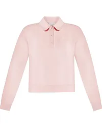 Lacoste Sweatshirt mit Logo-Prägung Rosa