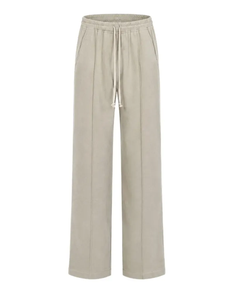 Rick Owens Dietrich drawstring track pants - Nude Nude