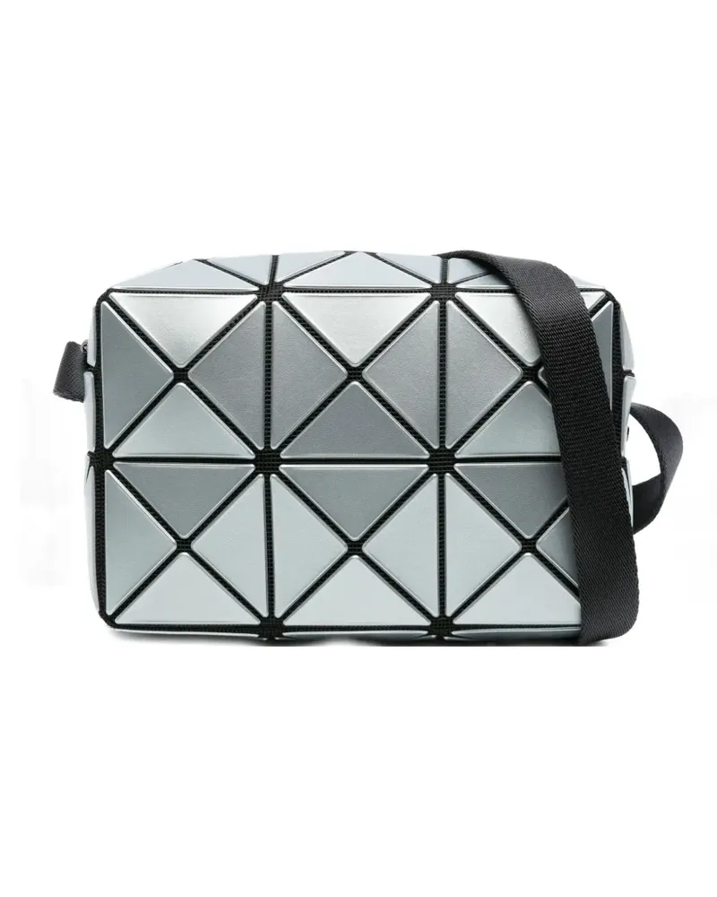 Issey Miyake Cuboid Umhängetasche im Metallic-Look - Blau Blau