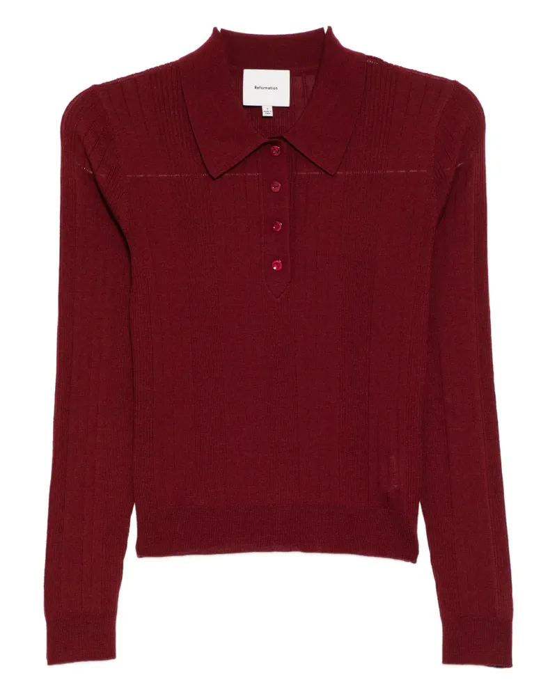 Reformation Hermia top - Rot Rot