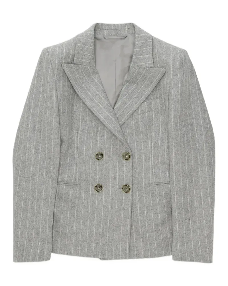 Fortela Bastien pinstripe-pattern blazer - Grau Grau