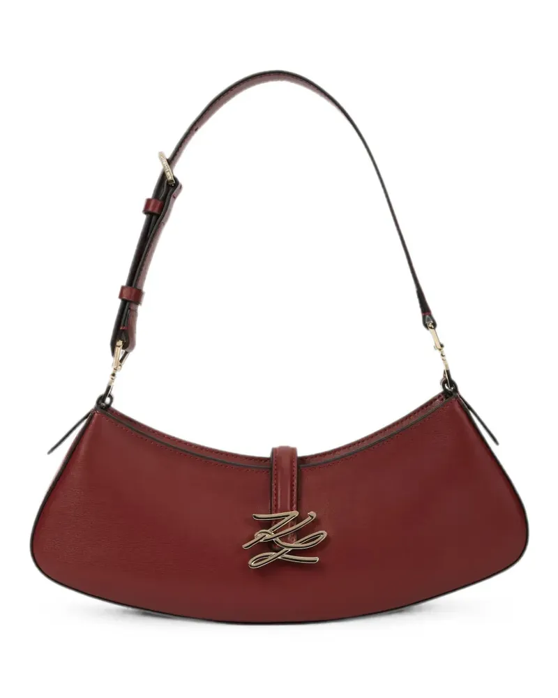 Karl Lagerfeld Kleine K/Autograph Schultertasche - Rot Rot