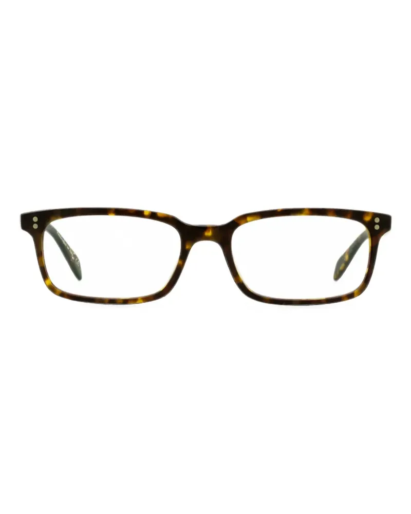 Oliver Peoples Brille in Schildpattoptik - Braun Braun