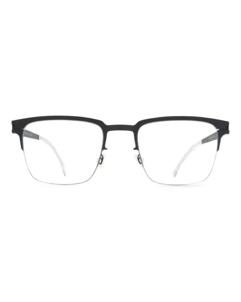 Mykita Cormac Brille mit eckigem Gestell - Schwarz Schwarz