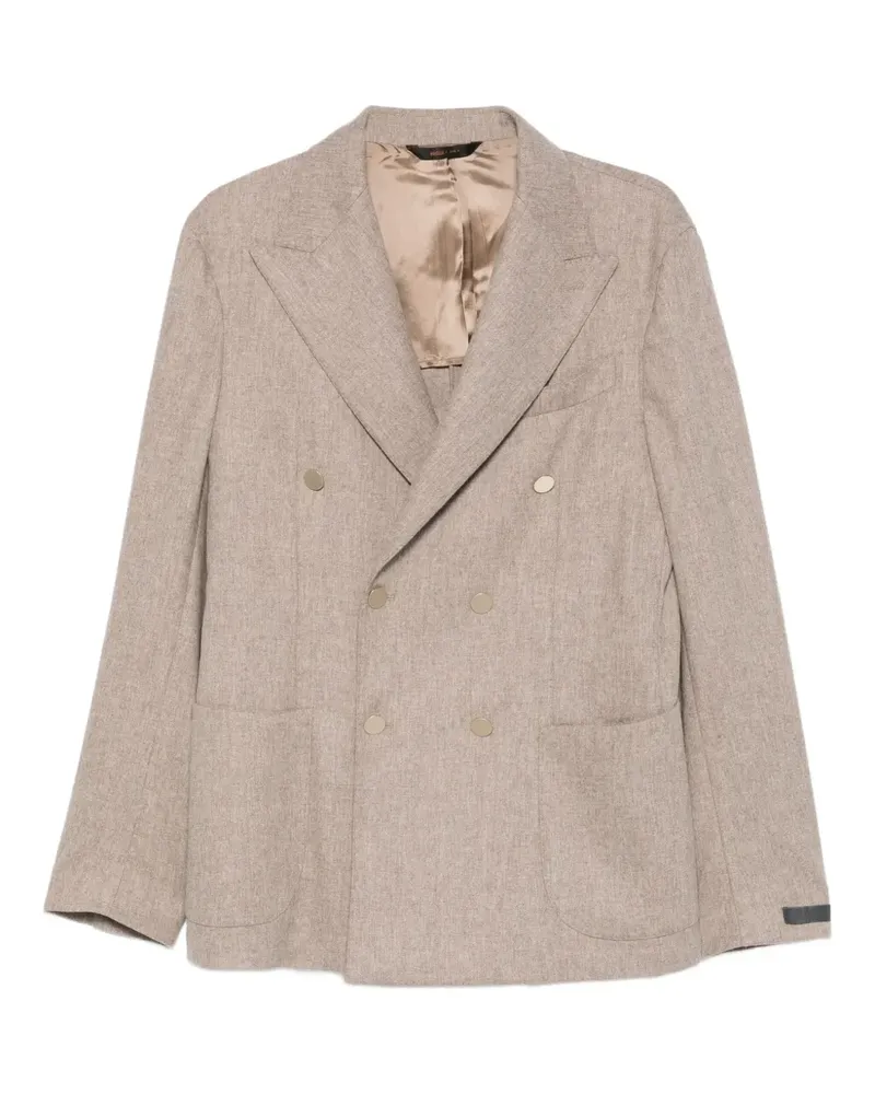 Briglia 1949 Taurasi double-breasted blazer - Nude Nude