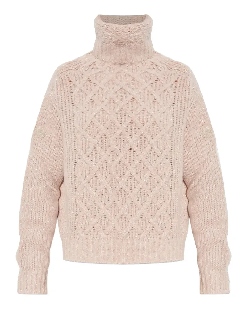 Moncler cable-knit sweater - Rosa Rosa