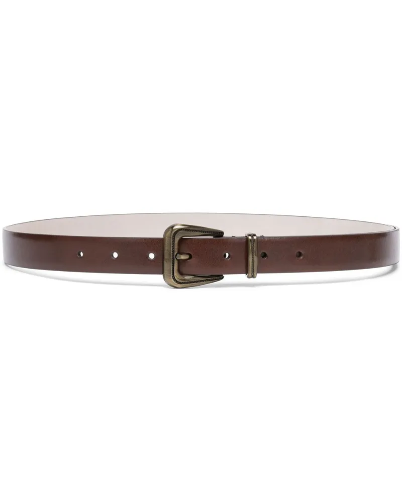 Brunello Cucinelli Gürtel aus Leder - Braun Braun