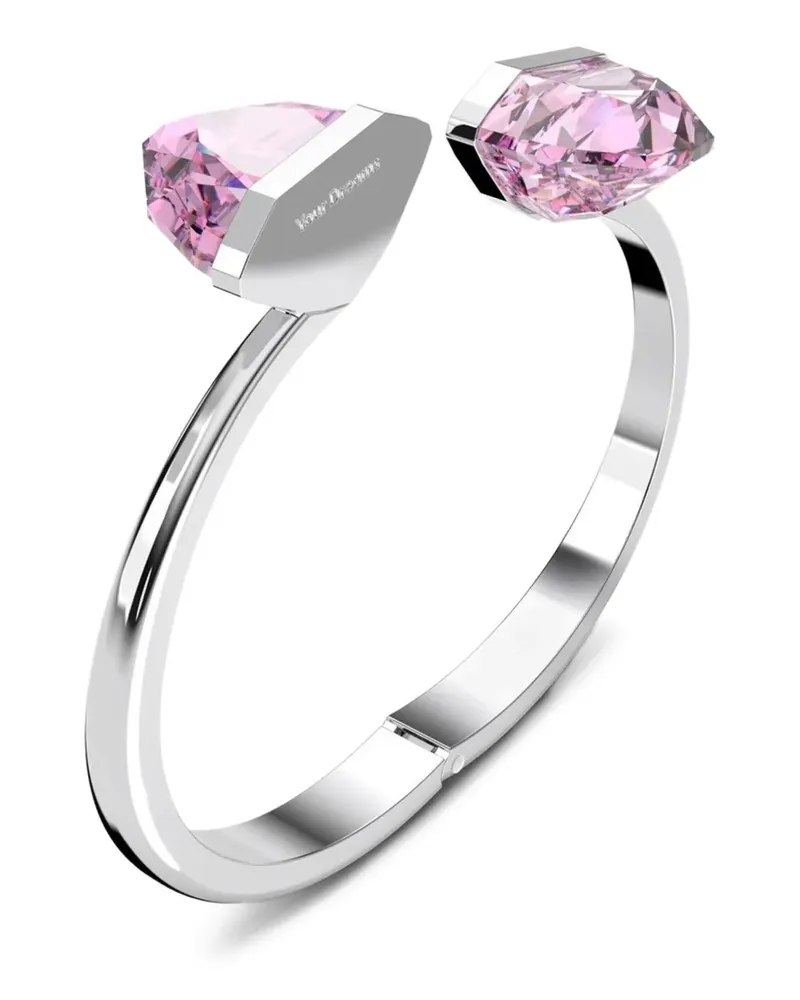 Swarovski droplet bangle bracelet - Silber Silber