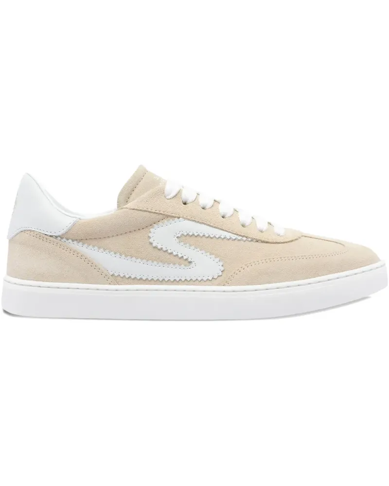 Stuart Weitzman Runround Sneakers - Nude Nude