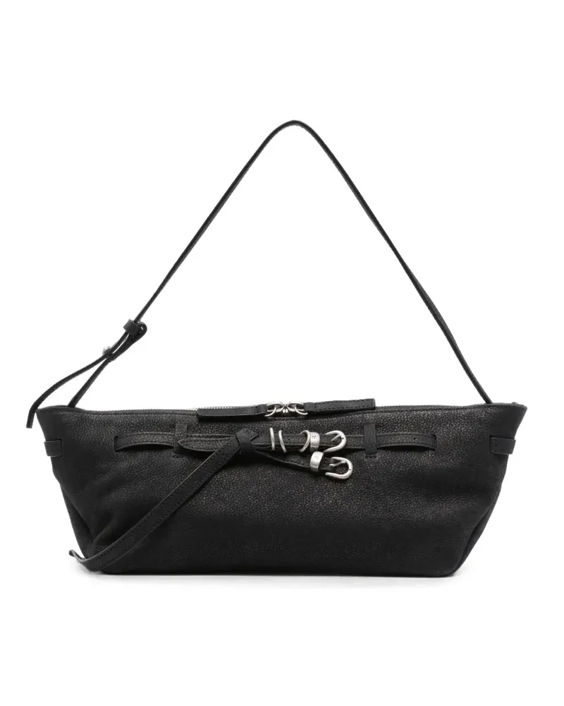 Marge Sherwood Tote Bag mit Gürtel - Schwarz Schwarz