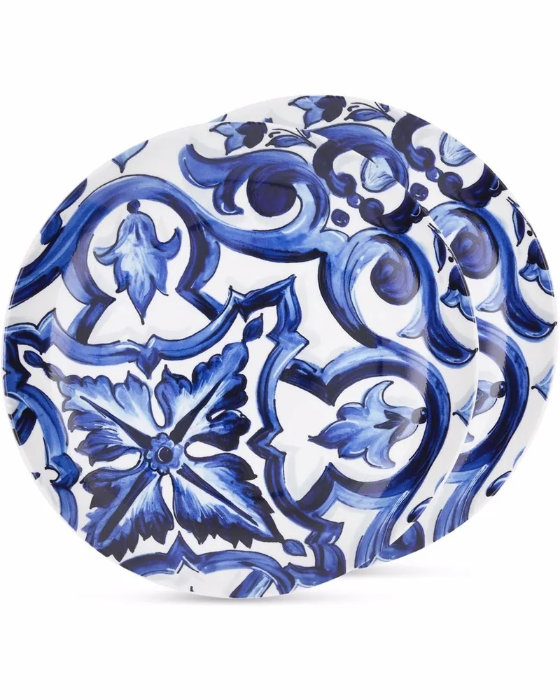 Dolce & Gabbana Blu Mediterraneo Suppenteller (2er-Set) - Blau Blau