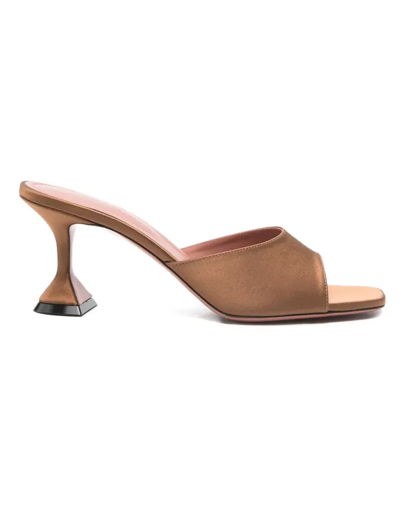 Amina Muaddi Lupita Sandalen - Braun Braun