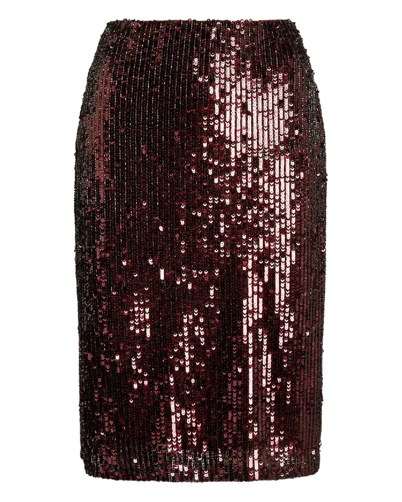 Ralph Lauren sequin mini pencil skirt - Violett Violett