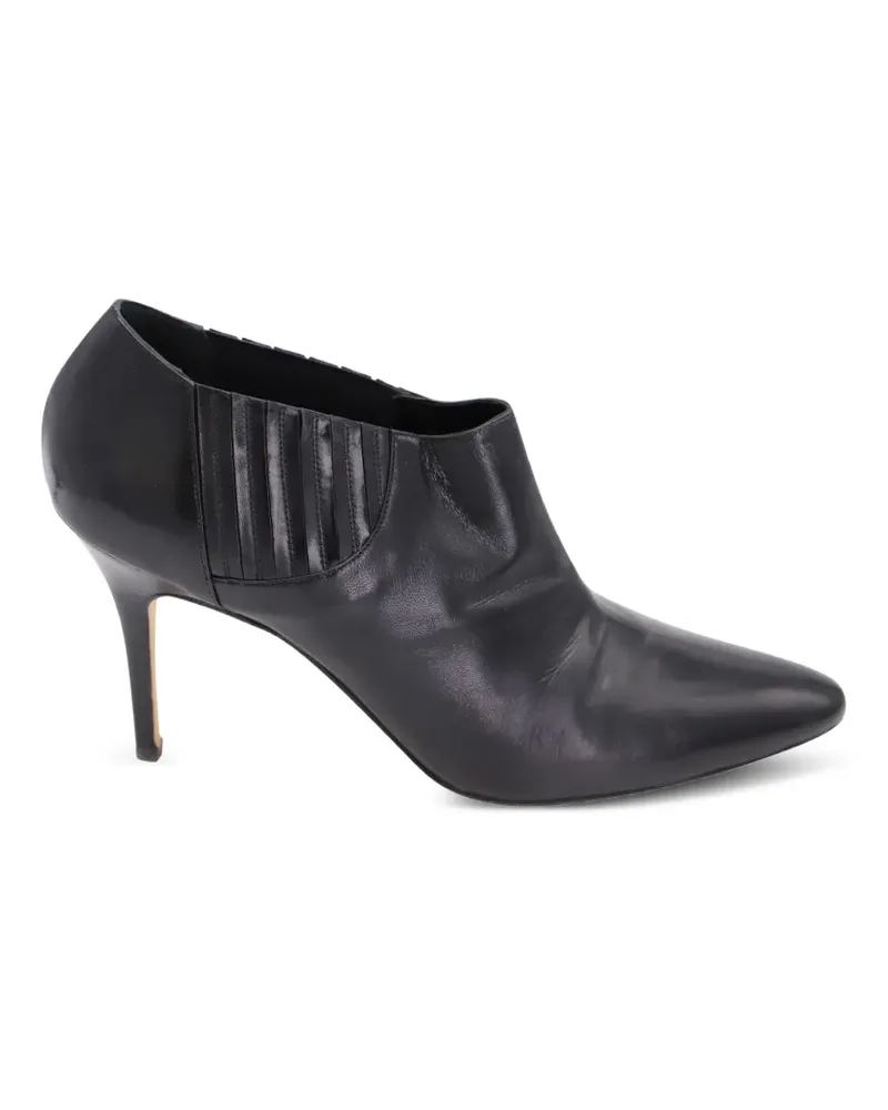 Manolo Blahnik Gore Stiletto-Stiefeletten - Schwarz Schwarz