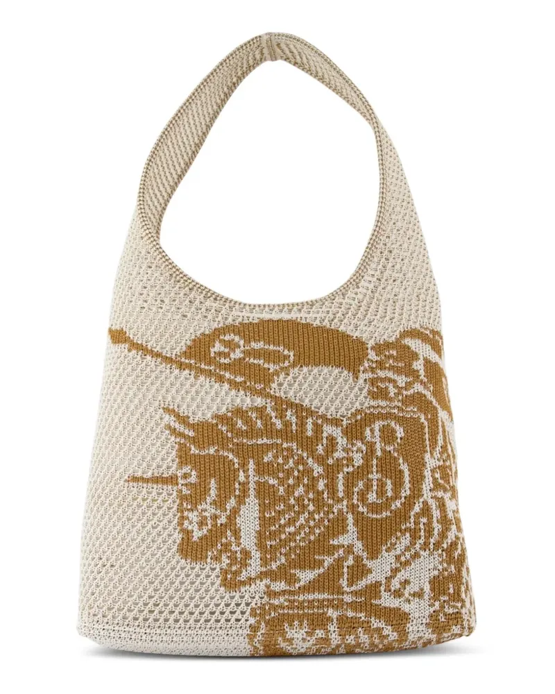 Burberry Equestrian Knight Tote Bag - Nude Nude